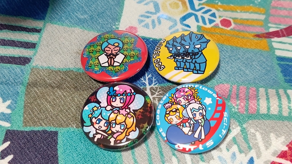 缶バッジ FT妖精さんズ