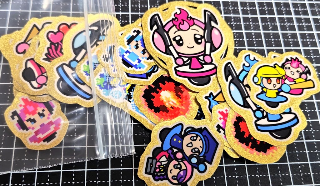 ミライダガッキフレークシール