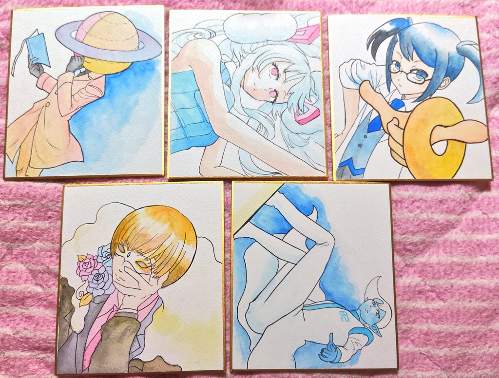 色紙各種