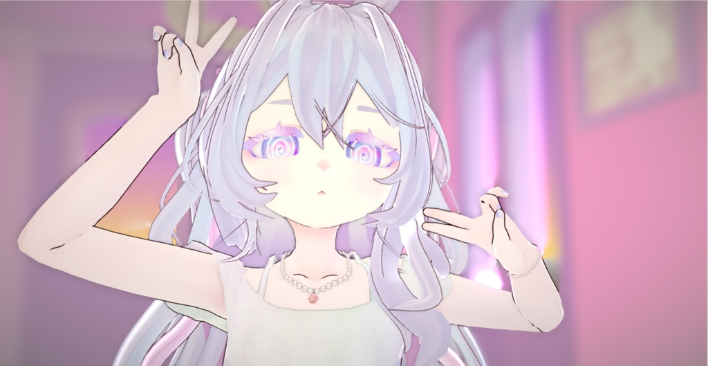 【VRoid | VRM model】幻兔涅波