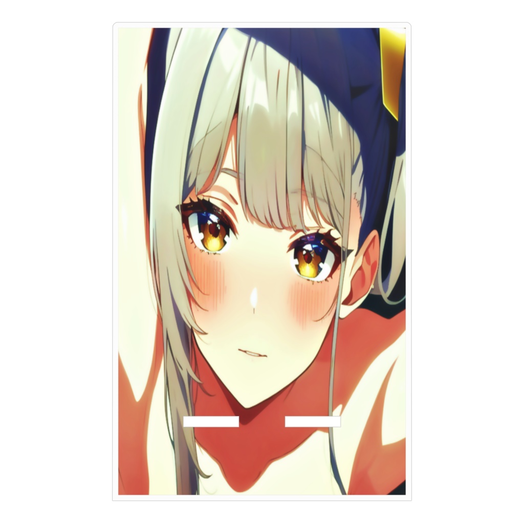 サイズ仕様選べる!エルのアクリルスマホスタンド