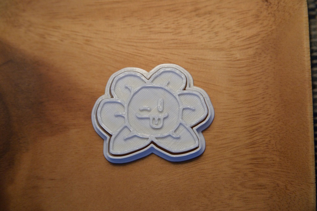 UNDERTALE　フラウィ　クッキーカッター