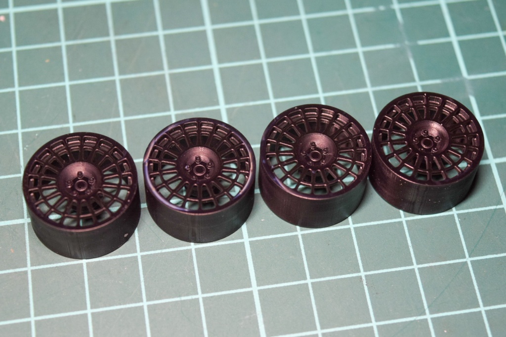 1/24 プラモデル ホイール モンテカルロタイプ