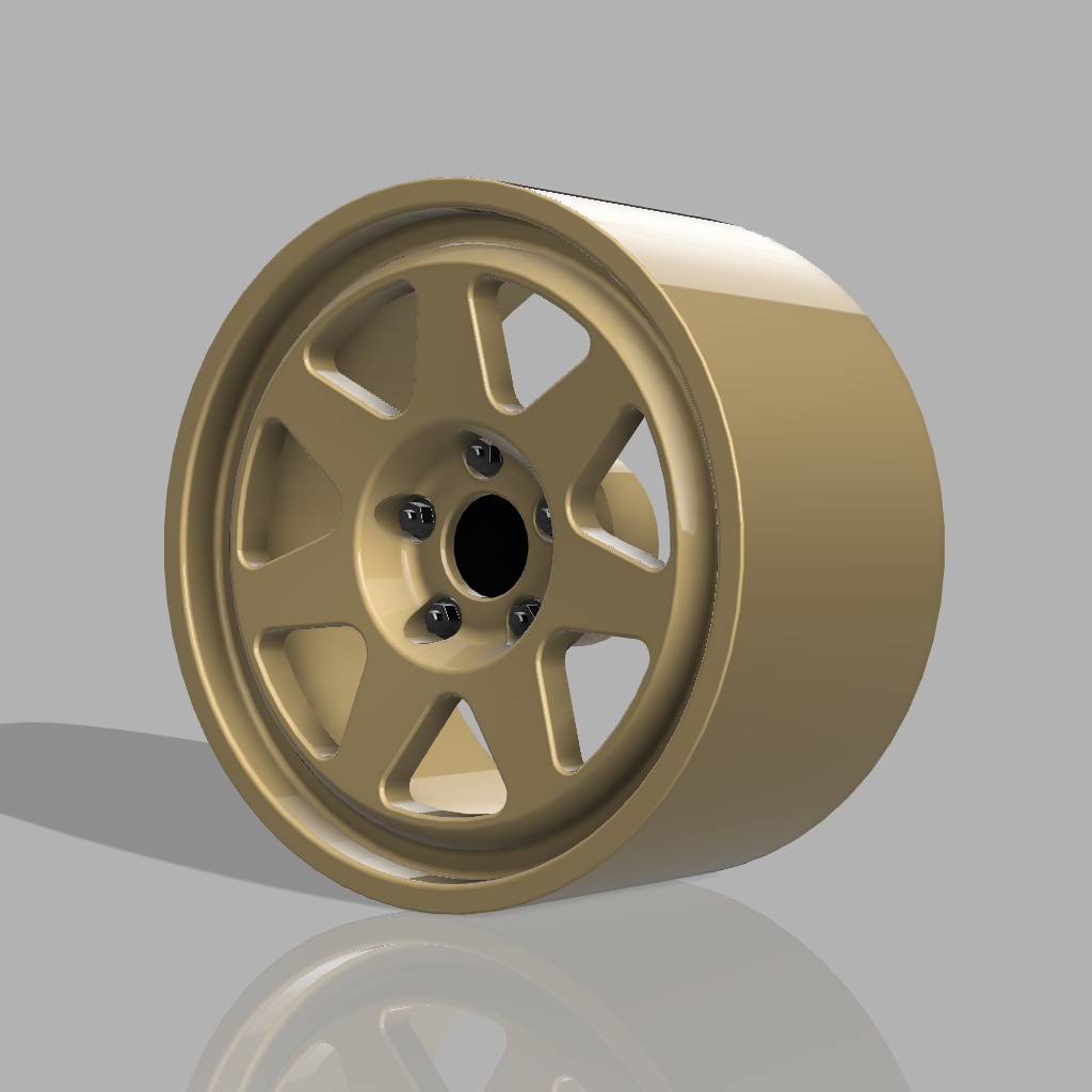 【デザイン改訂】1/24 プラモデル ホイール 203タイプ