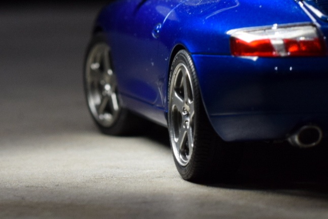 1/24 プラモデル ホイール RUF for 996タイプ