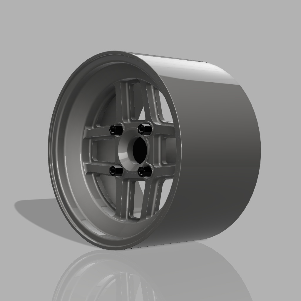 1/24 プラモデル ホイール 井桁マグタイプ