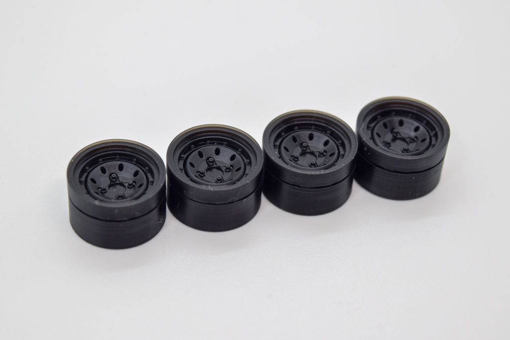 1/24 プラモデル ホイール レーシングフォージFGタイプ