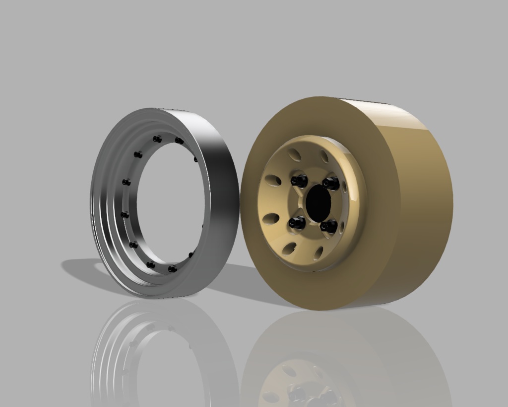 1/24 プラモデル ホイール レーシングフォージFGタイプ