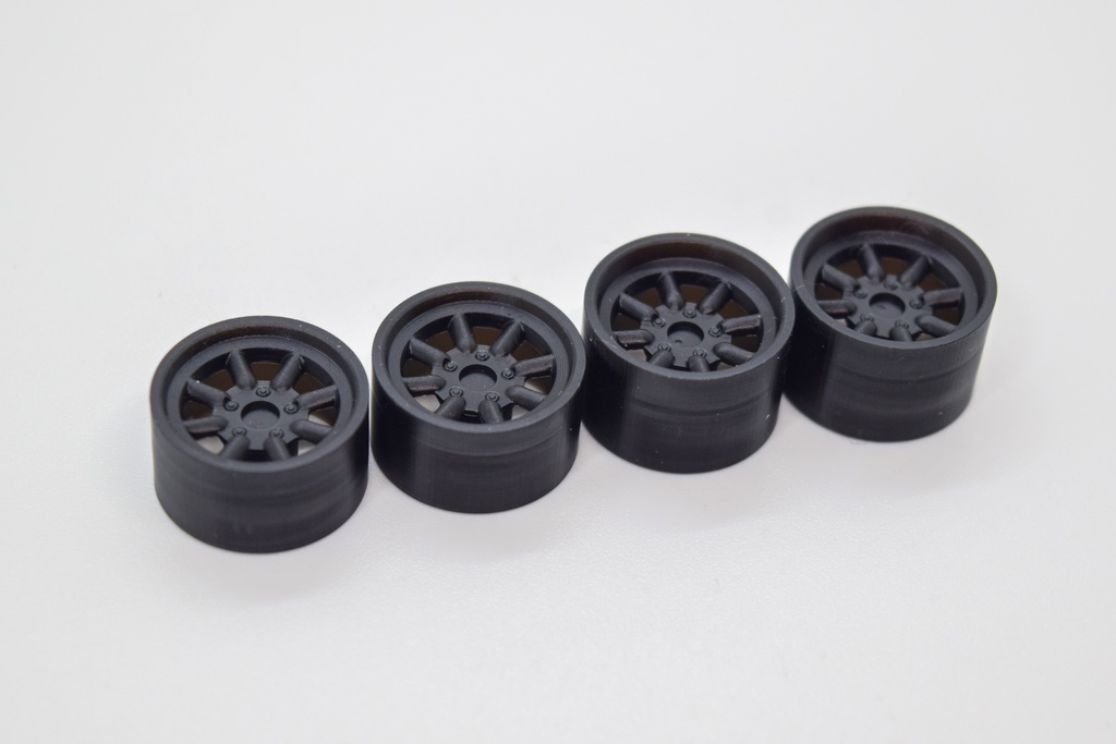 1/24 プラモデル ホイール Minilite STタイプ