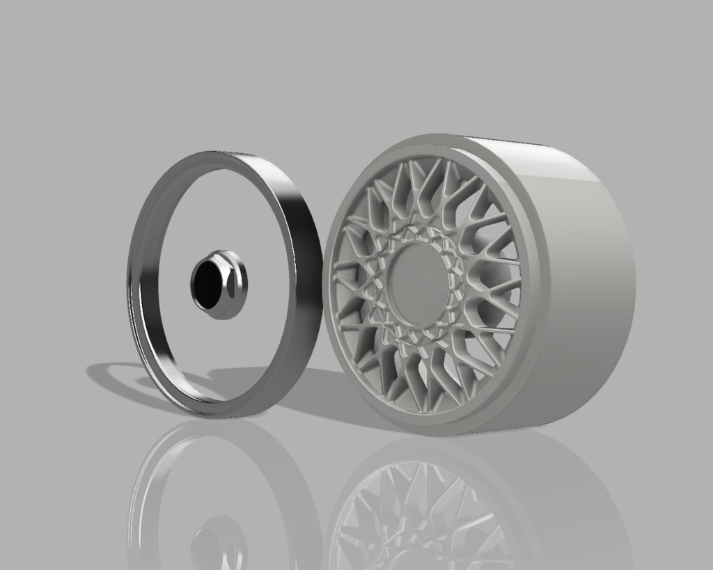 1/24 プラモデル ホイール RG S-SPLタイプ