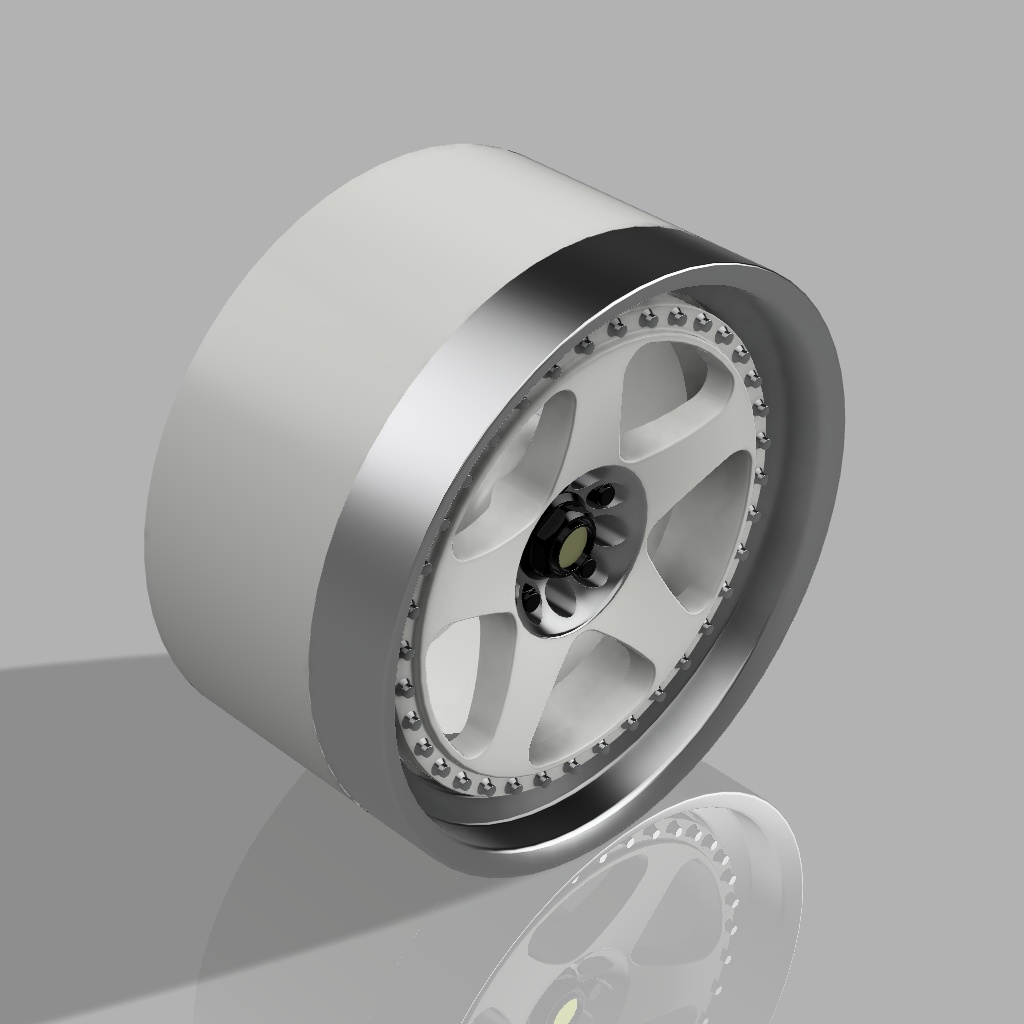 1/24 プラモデル ホイール LMGT1タイプ
