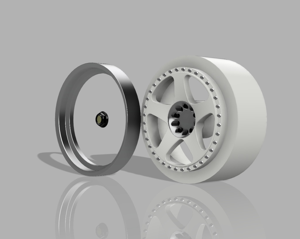 1/24 プラモデル ホイール LMGT1タイプ