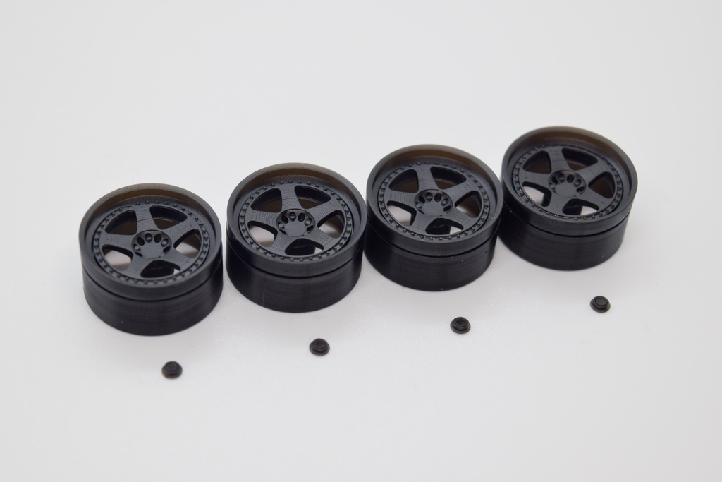 1/24 プラモデル ホイール LMGT1タイプ