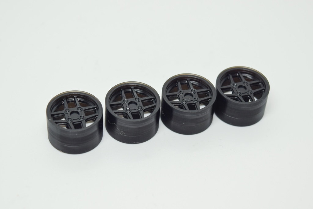 1/24 プラモデル ホイール 井桁タイプ