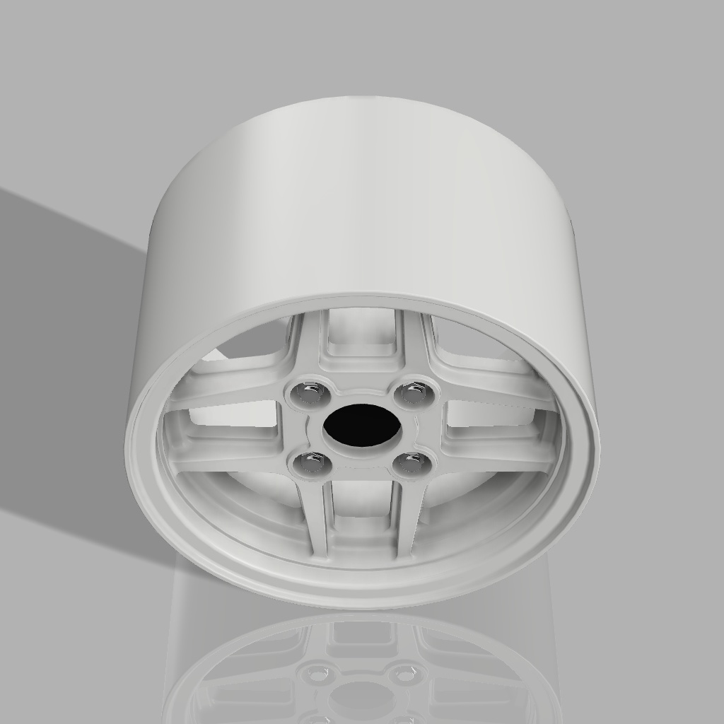 1/24 プラモデル ホイール 井桁タイプ