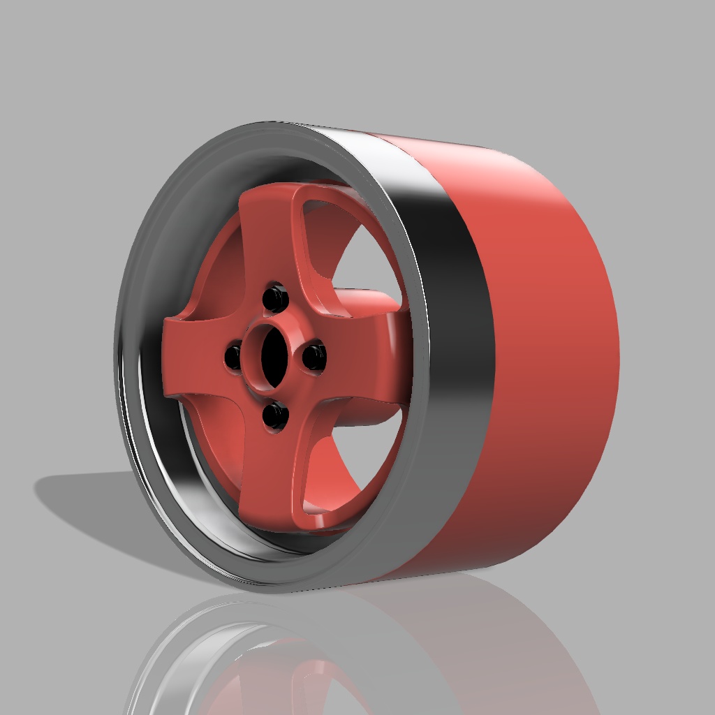 1/24 プラモデル ホイール CDRタイプ