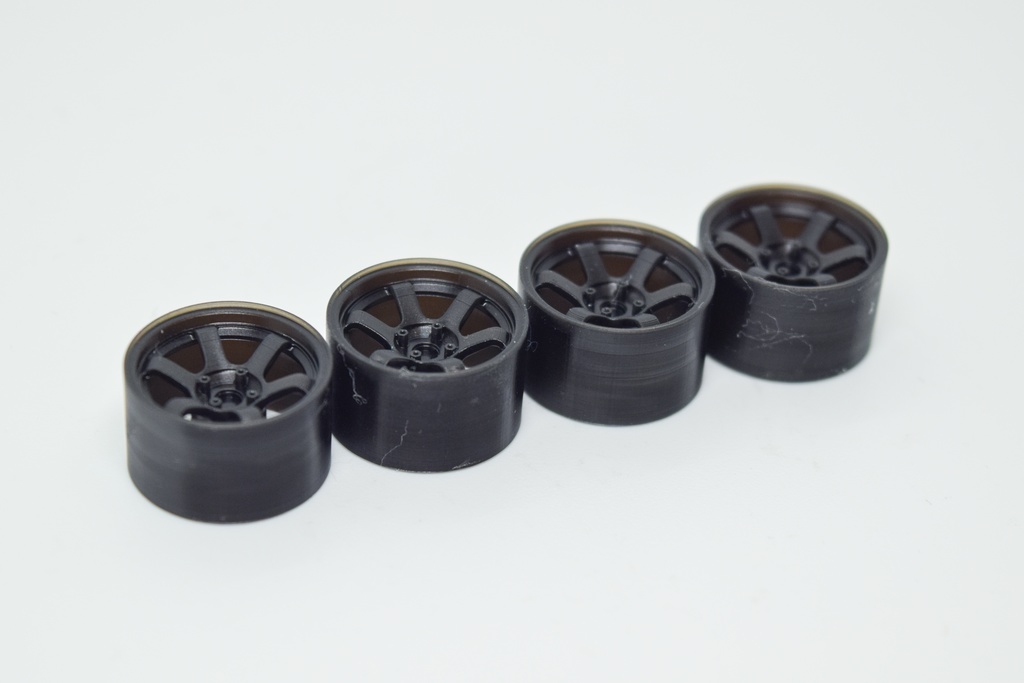 1/24 プラモデル ホイール TE37 14タイプ