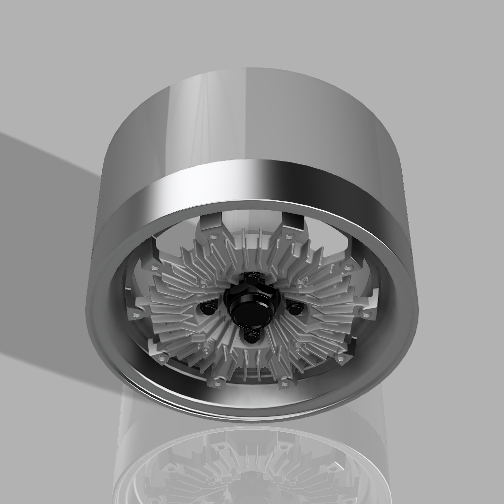 1/24 プラモデル ホイール CF48タイプ