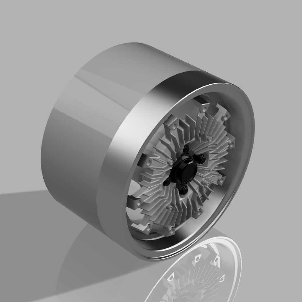 1/24 プラモデル ホイール CF48タイプ