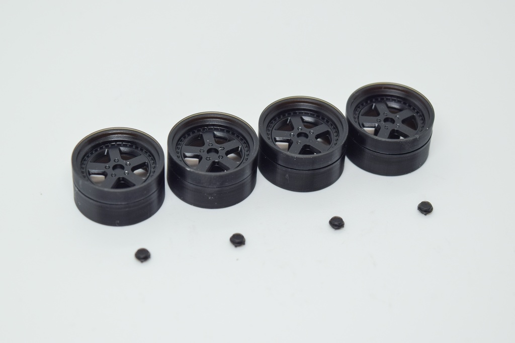 1/24 プラモデル ホイール C5Cタイプ