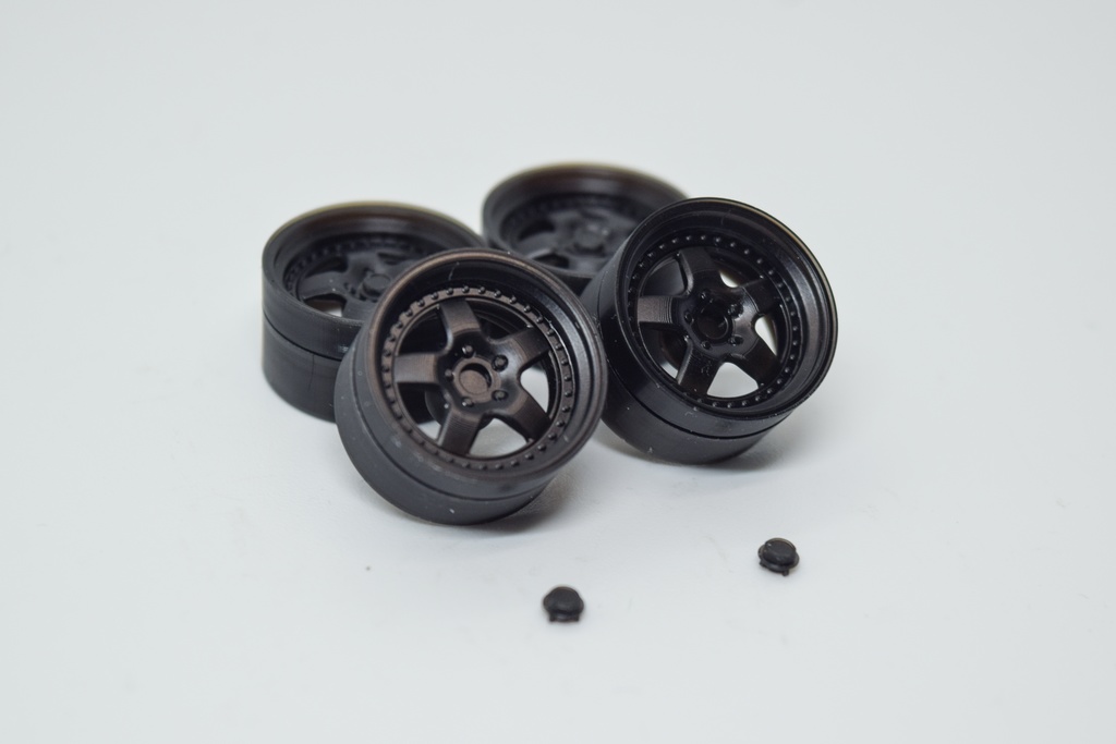 1/24 プラモデル ホイール C5C2タイプ