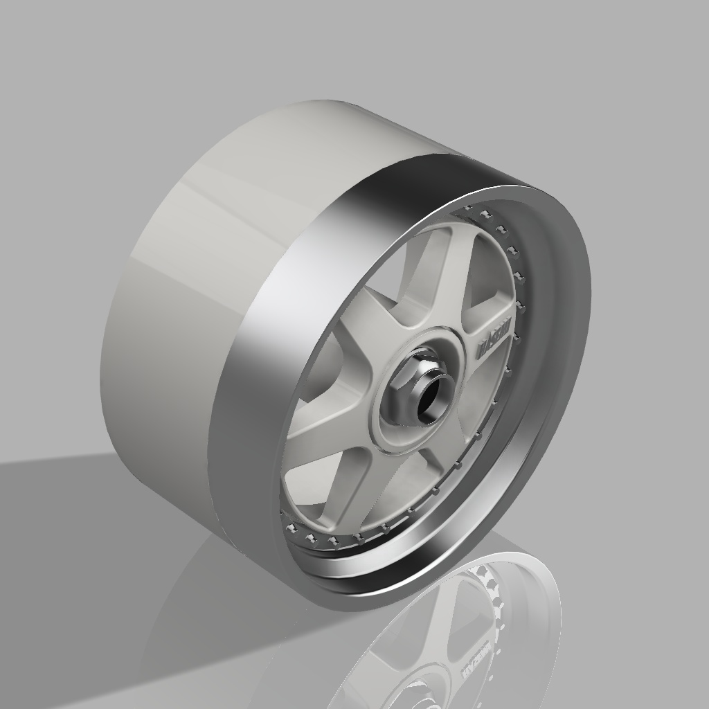 1/24 プラモデル ホイール プロトSタイプ