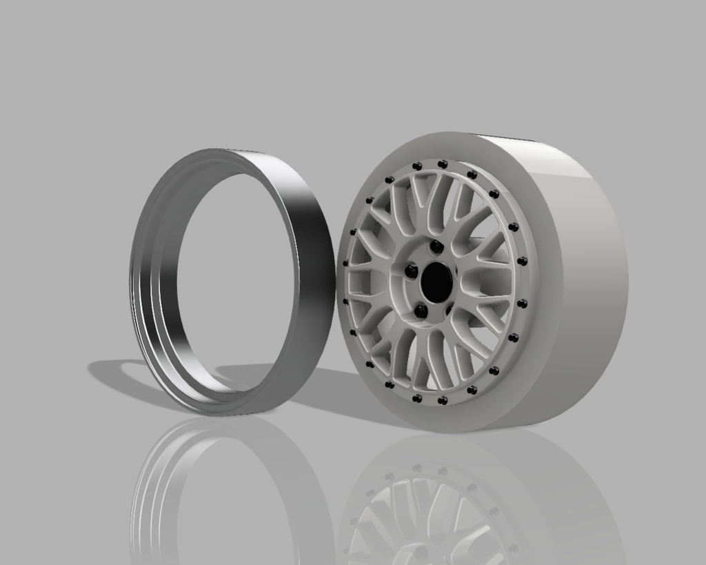 1/24 プラモデル ホイール LMタイプ