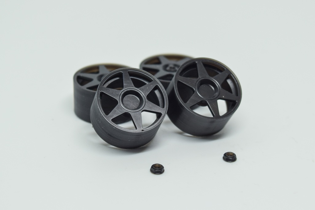 1/24 プラモデル ホイール Tarmac Evoタイプ