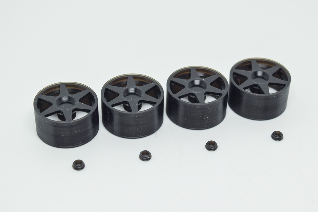 1/24 プラモデル ホイール Tarmac Evoタイプ