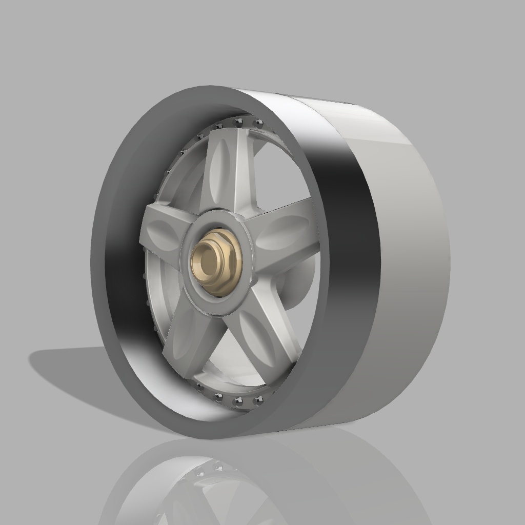 1/24 プラモデル ホイール Gr.CV PROタイプ