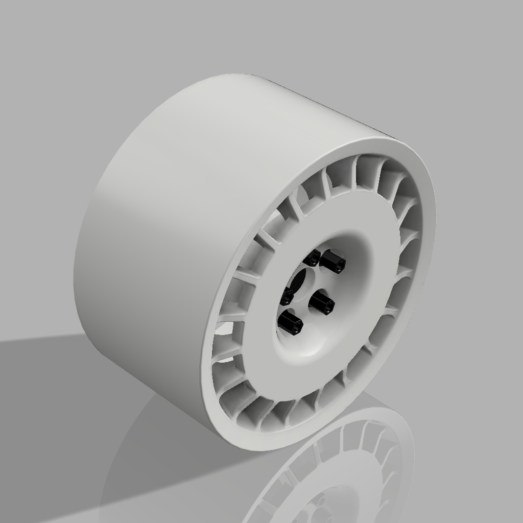 1/24 プラモデル ホイール ラリーレーシング 16タイプ