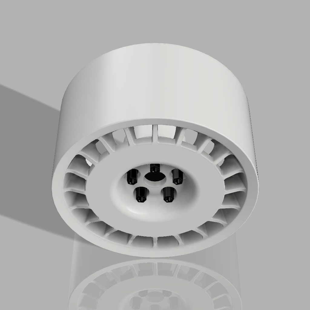 1/24 プラモデル ホイール ラリーレーシング 16タイプ