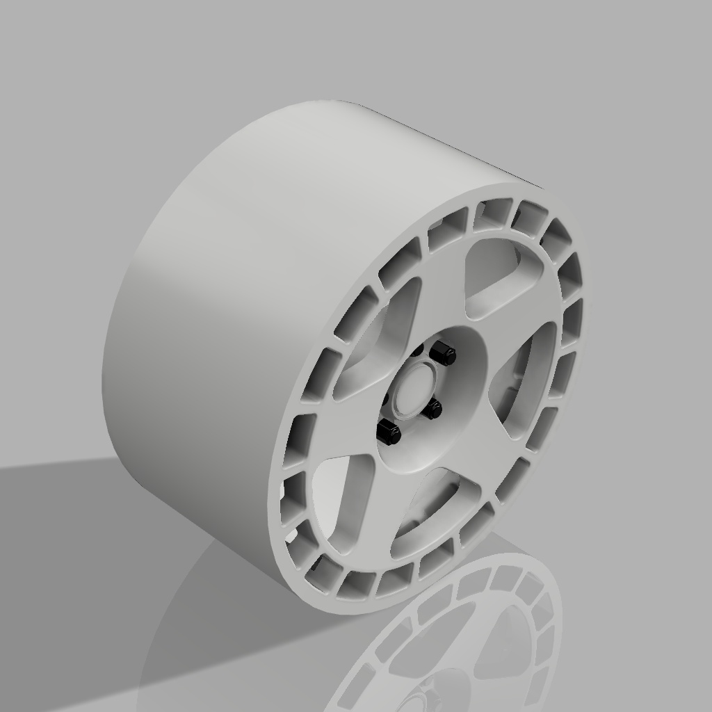 1/24 プラモデル ホイール Turbomacタイプ