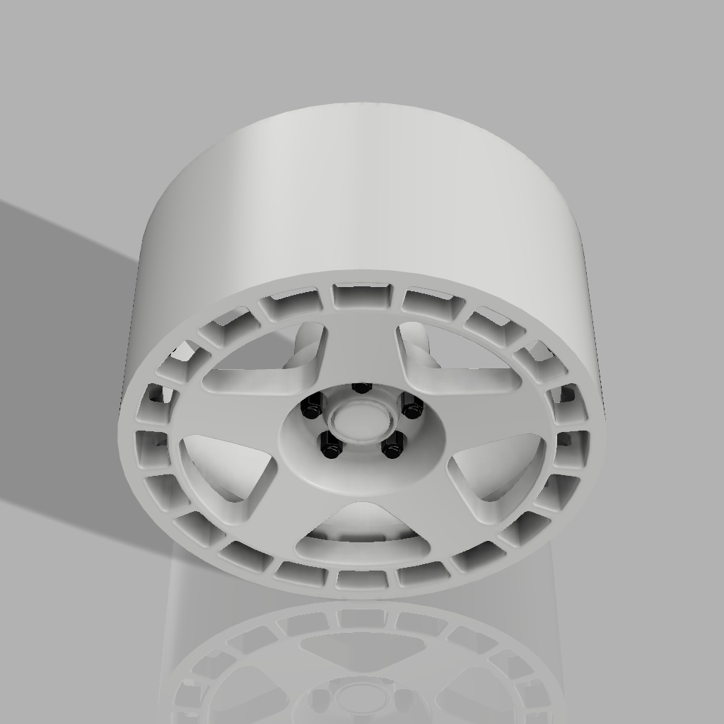 1/24 プラモデル ホイール Turbomacタイプ