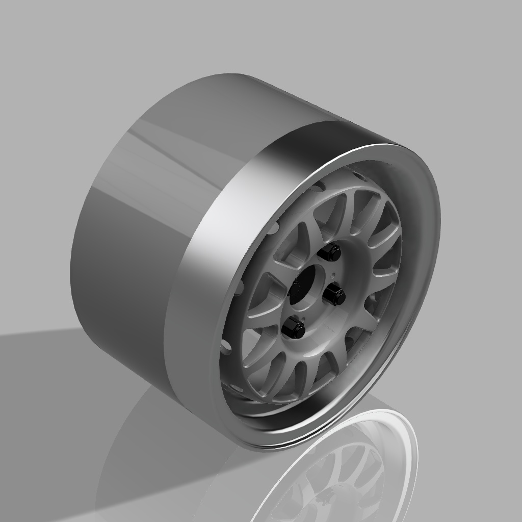 1/24 プラモデル ホイール クラゲタイプ