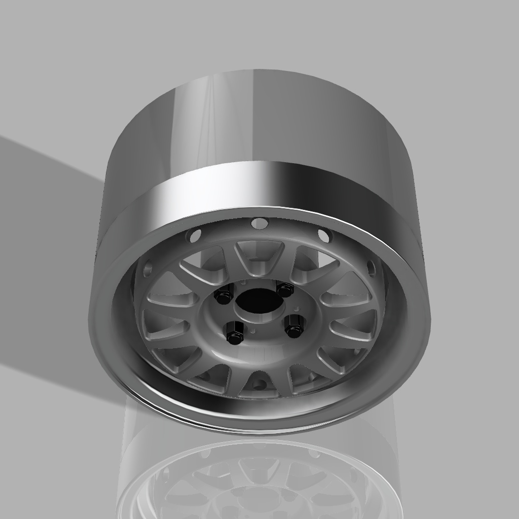 1/24 プラモデル ホイール クラゲタイプ