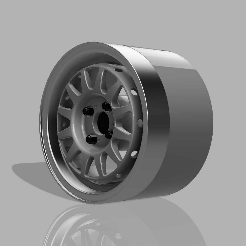 1/24 プラモデル ホイール クラゲタイプ