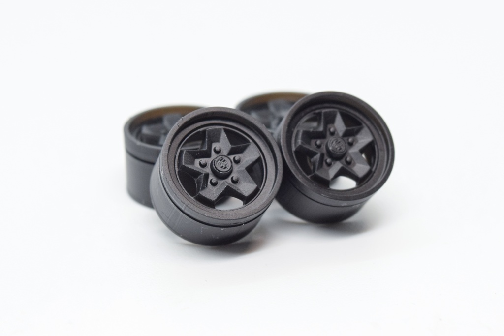 1/24 プラモデル ホイール クッキーカッタータイプ