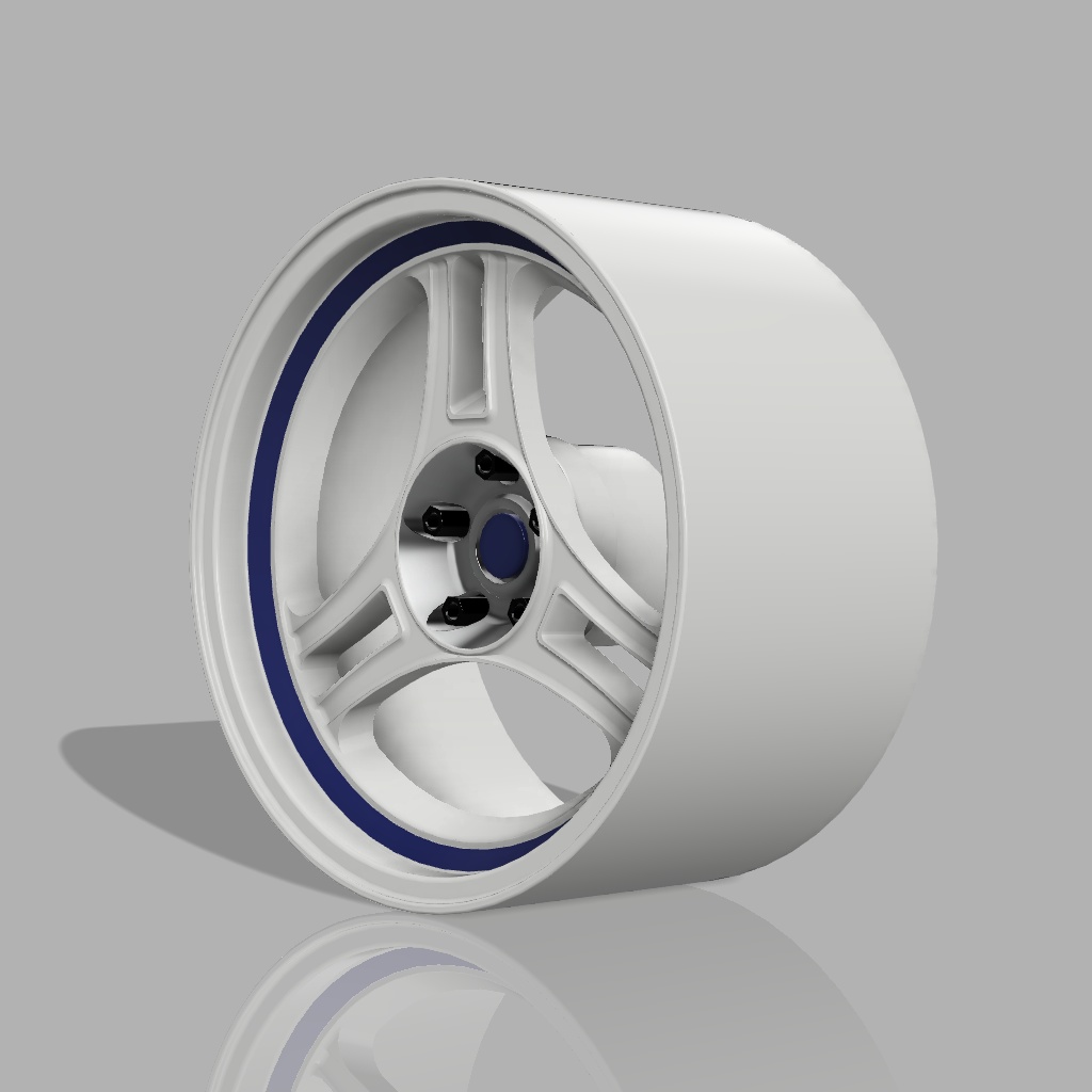 1/24 プラモデル ホイール RA3-DTタイプ