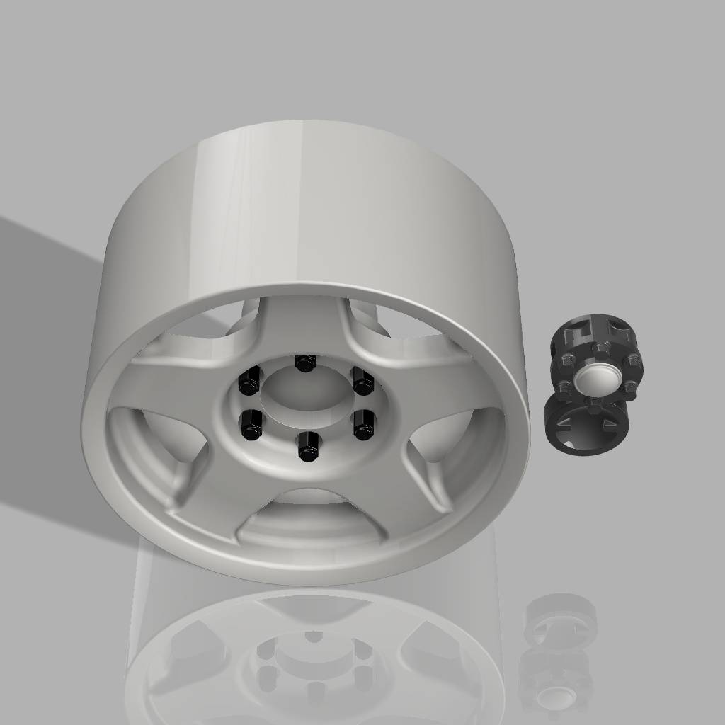 1/24 プラモデル ホイール ブラッドレーV タイプ