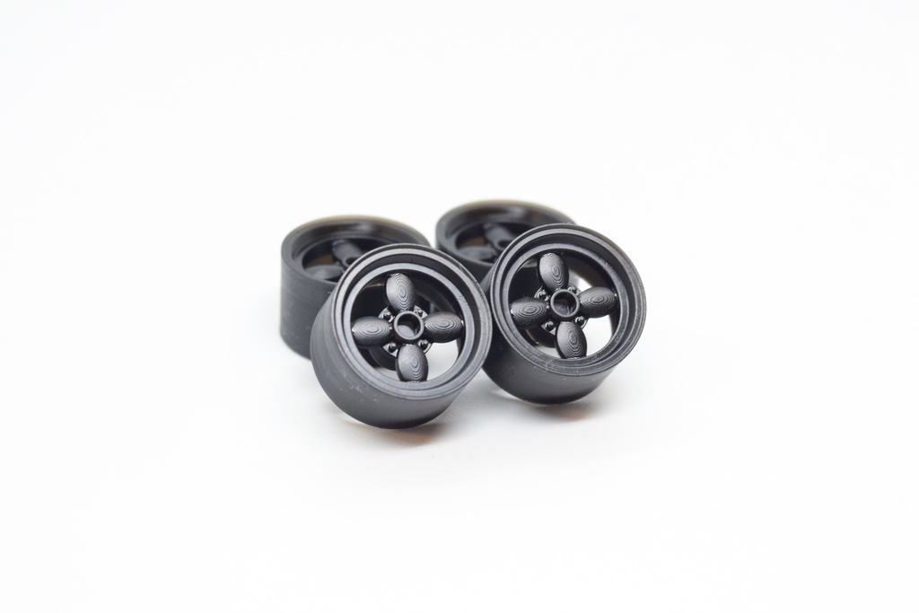 1/24 プラモデル ホイール リブレタイプ