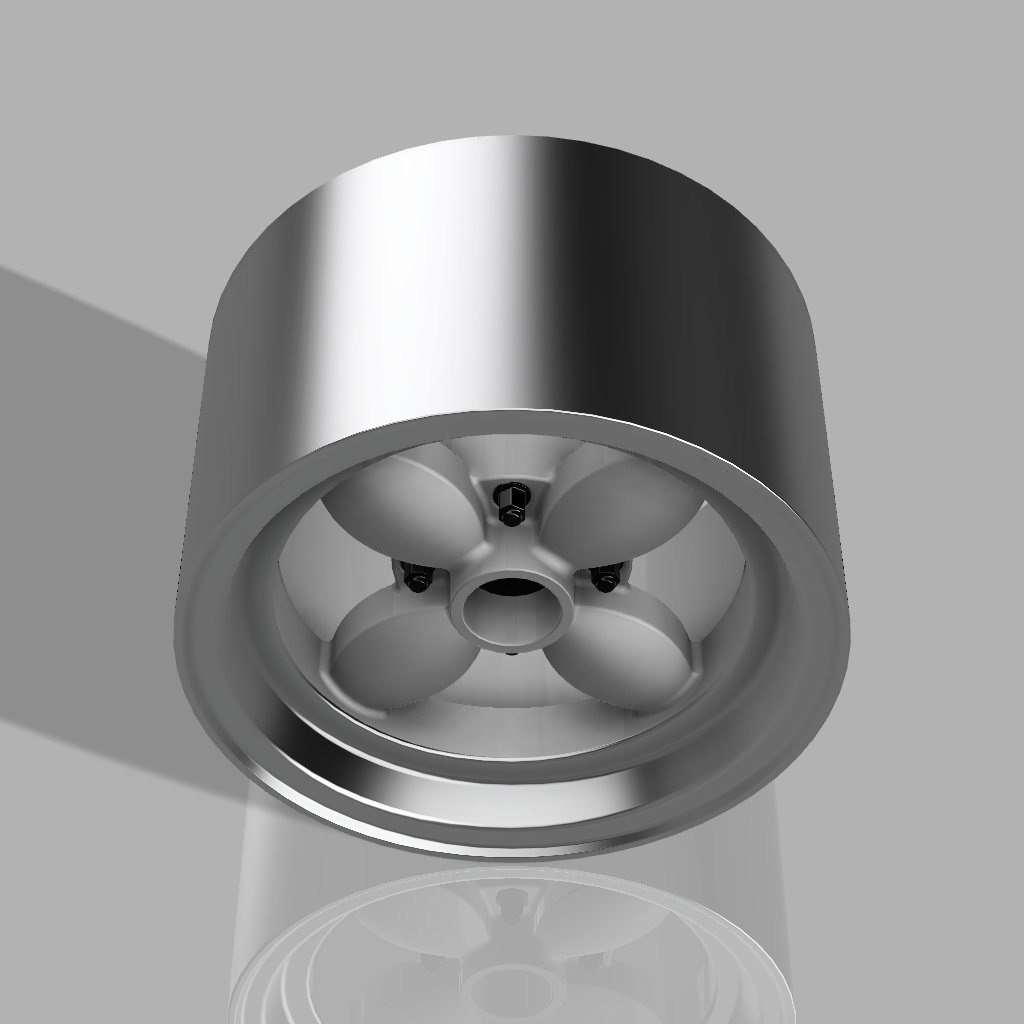 1/24 プラモデル ホイール リブレタイプ