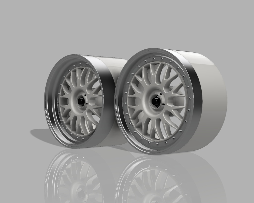 1/24 プラモデル ホイール E28タイプ