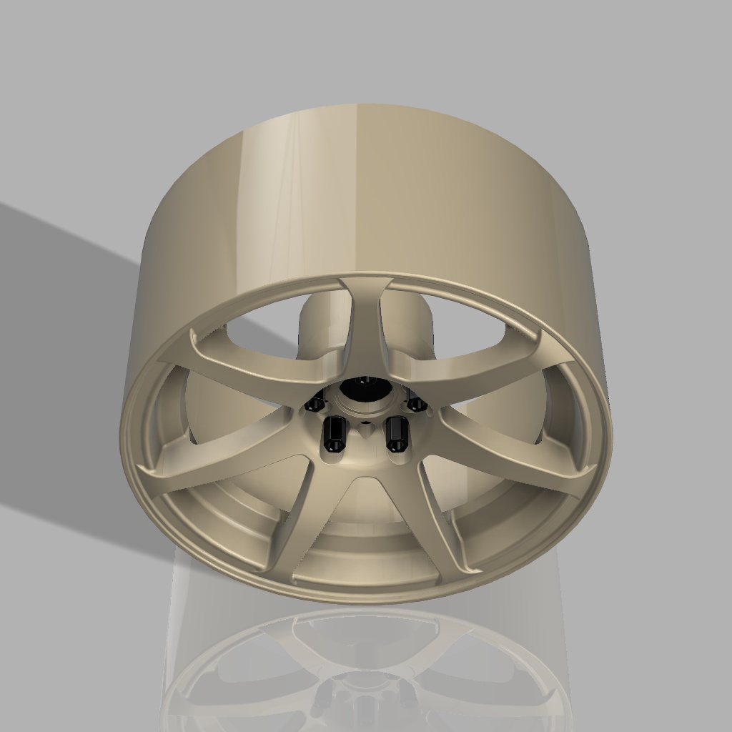 1/24 プラモデル ホイール Zero-1 Hyperタイプ