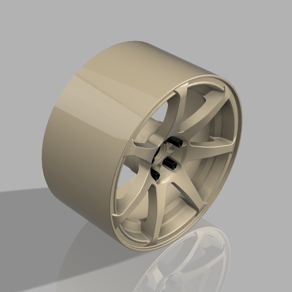 1/24 プラモデル ホイール Zero-1 Hyperタイプ