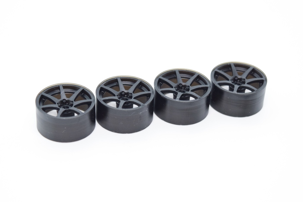 1/24 プラモデル ホイール Zero-1 Hyperタイプ