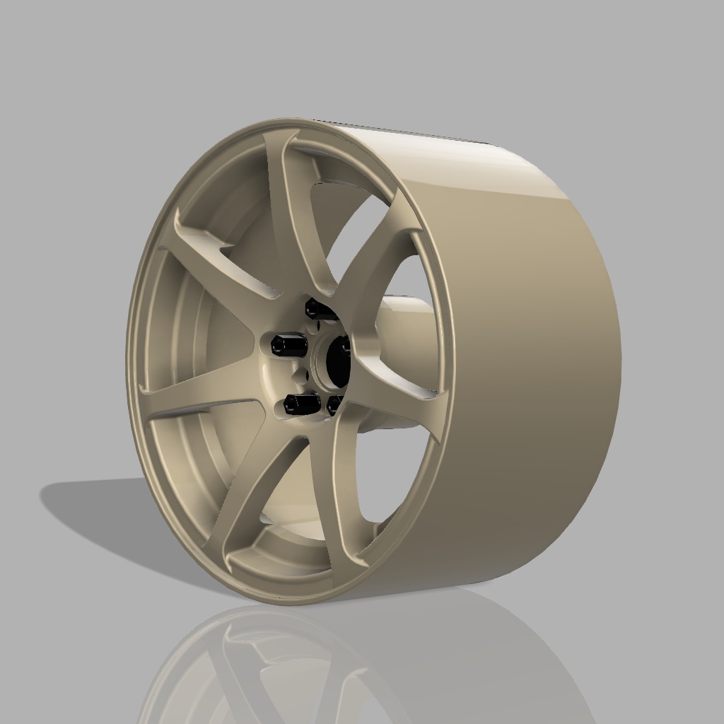 1/24 プラモデル ホイール Zero-1 Hyperタイプ