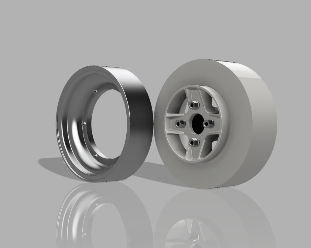 1/24 プラモデル ホイール MK2タイプ
