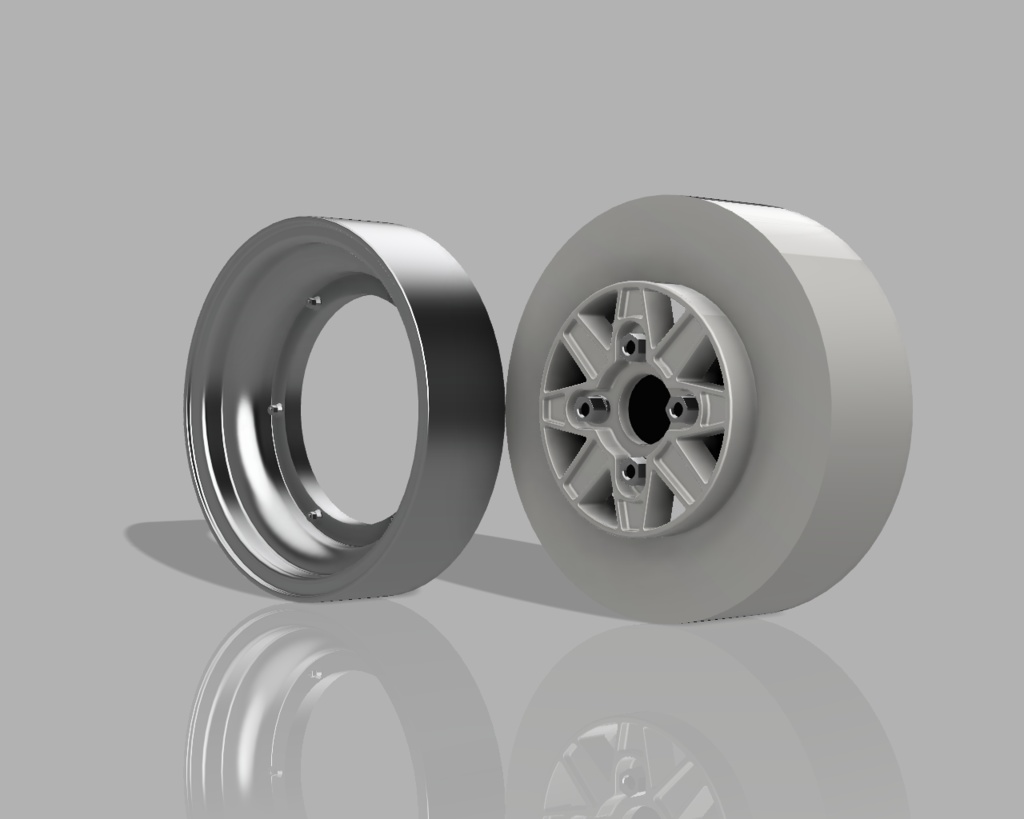 1/24 プラモデル ホイール MK3タイプ