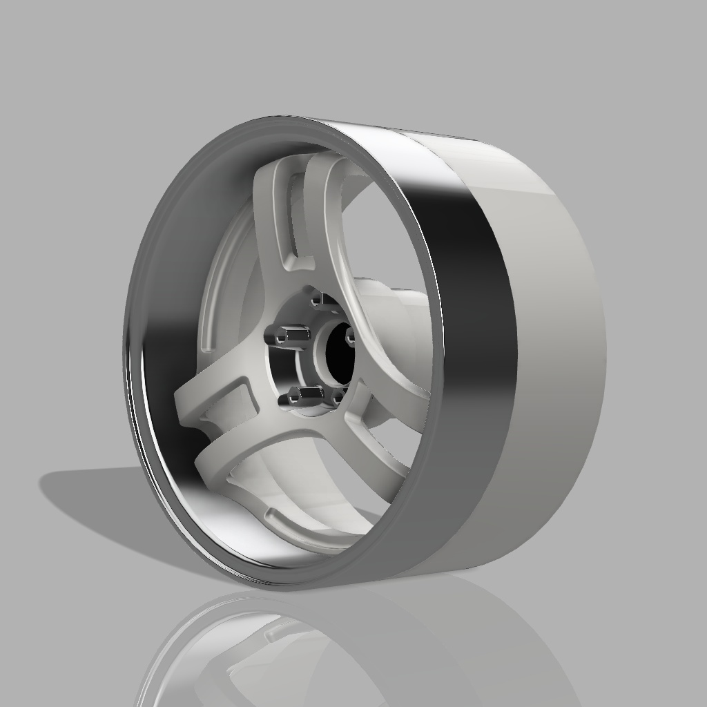 1/24 プラモデル ホイール スーパーアドバン Ver.2タイプ